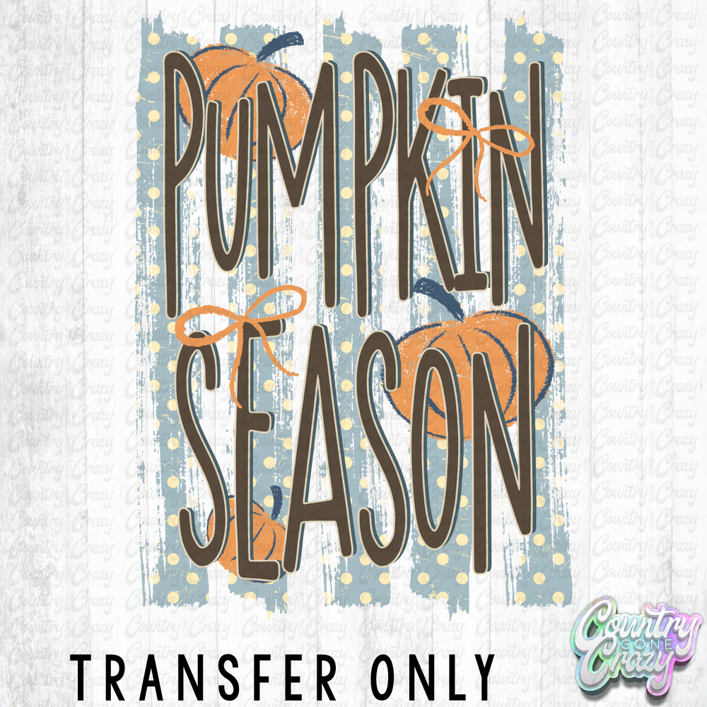 HT5805 • PUMPKIN SEASON STRIPED
