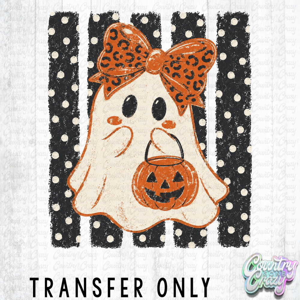 HT5810 • POLKA DOT STRIPED GHOST