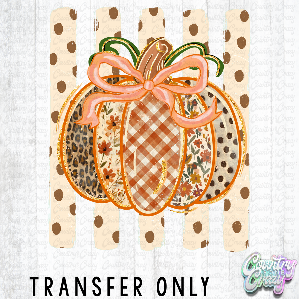 HT5816 • PUMPKIN STRIPED COQUETTE