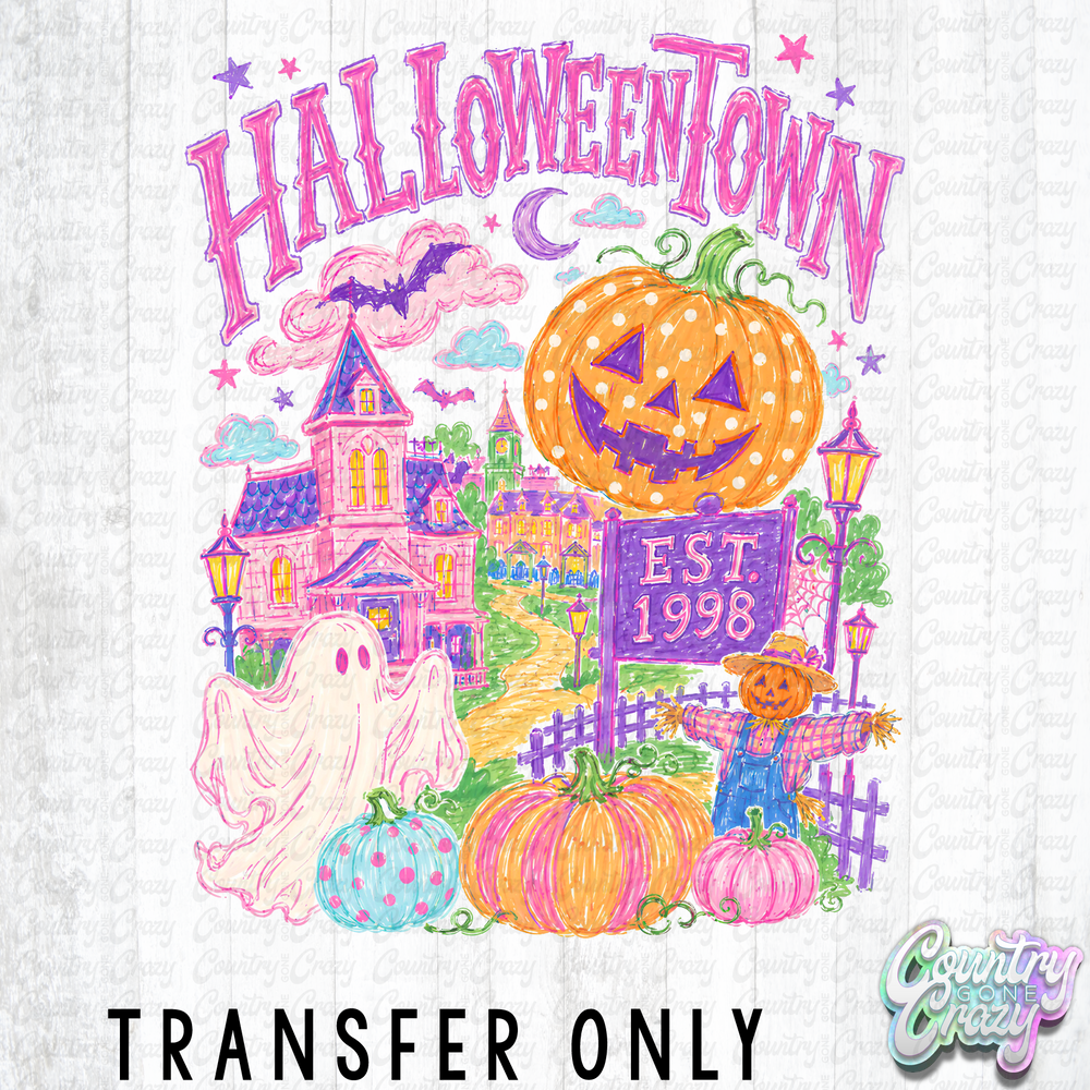 HT5822 • HALLOWEENTOWN COLLAGE