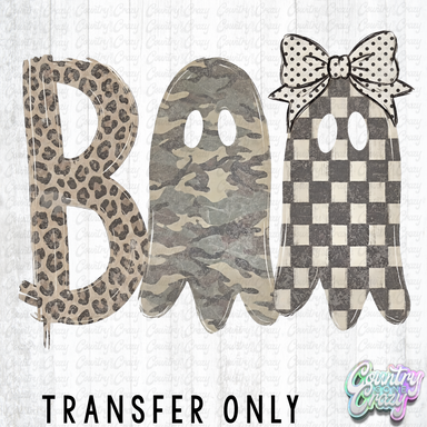 HT5834 • PATTERNED BOO-Country Gone Crazy-Country Gone Crazy