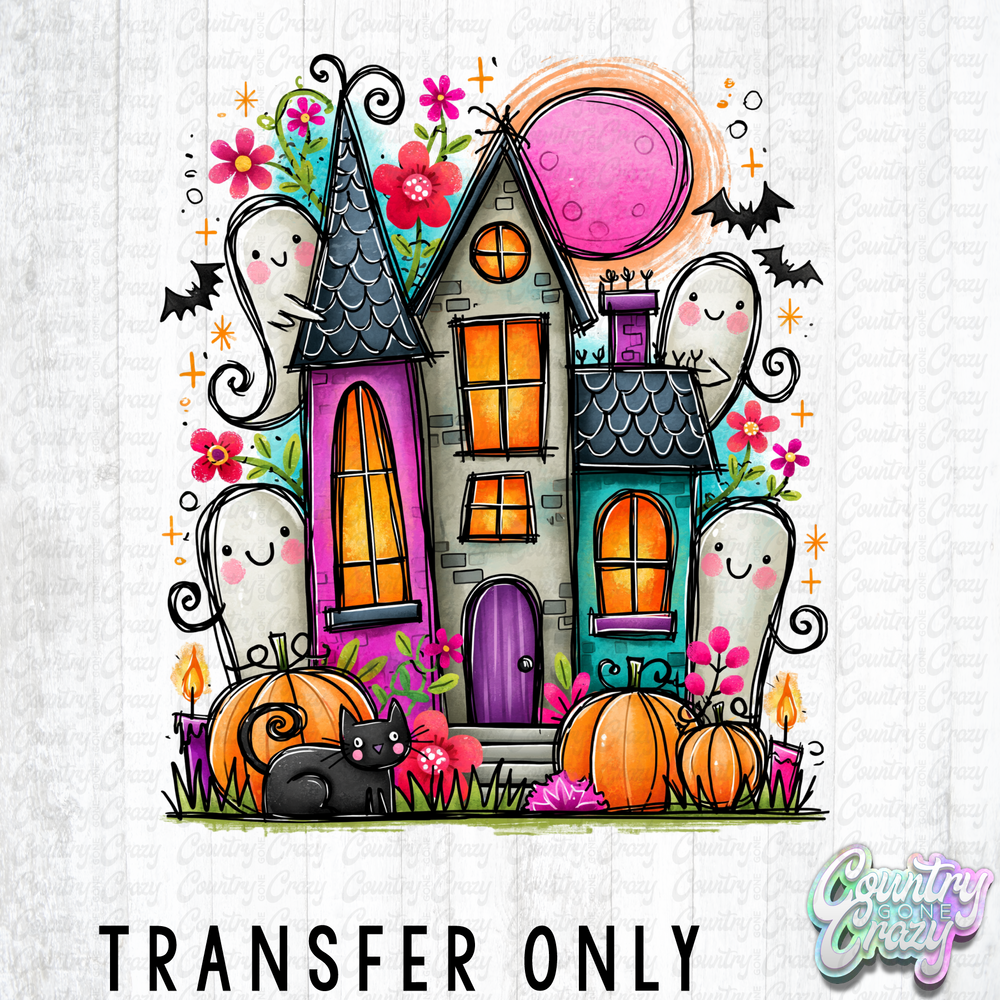 HT5846 • GIRLY SPOOKY HAUNTED HOUSE