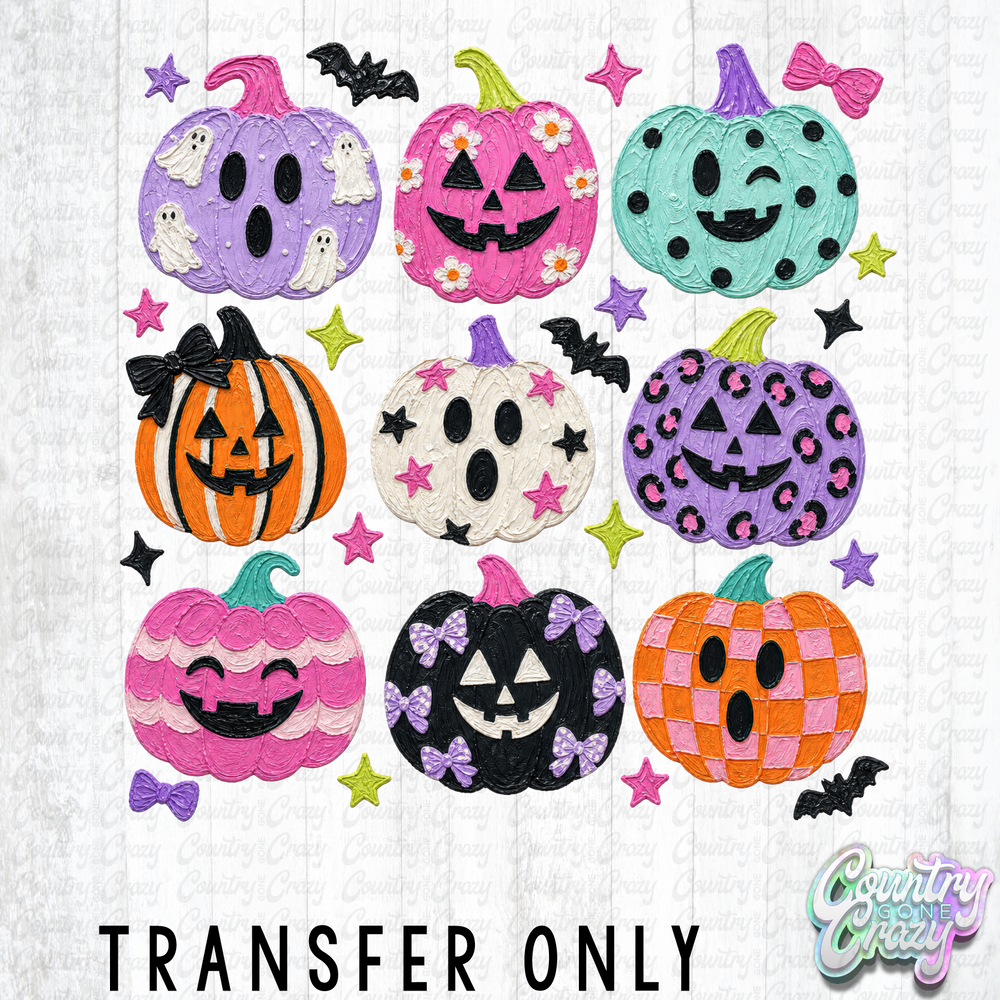 HT5852 • DOODLE PUMPKINS