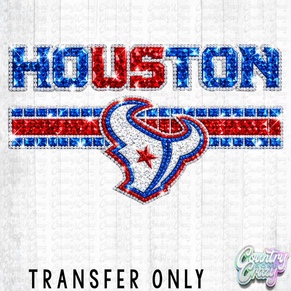 HT5861 • HOUSTON FAUX DIAMONDS-Country Gone Crazy-Country Gone Crazy