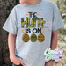 THE HUNT IS ON - SPORTGREY T-SHIRT-Country Gone Crazy-Country Gone Crazy