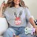 FLORAL BUNNY - SPORT GREY T-SHIRT-Country Gone Crazy-Country Gone Crazy