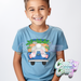 COTTON TAIL TRUCK - SKY BLUE T-SHIRT-Country Gone Crazy-Country Gone Crazy