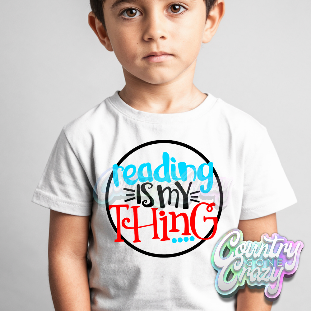 READING IS MY THING - T-Shirt-Country Gone Crazy-Country Gone Crazy