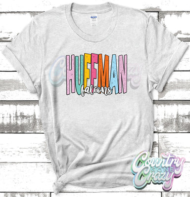 Huffman Falcons Playful T-Shirt-Country Gone Crazy-Country Gone Crazy