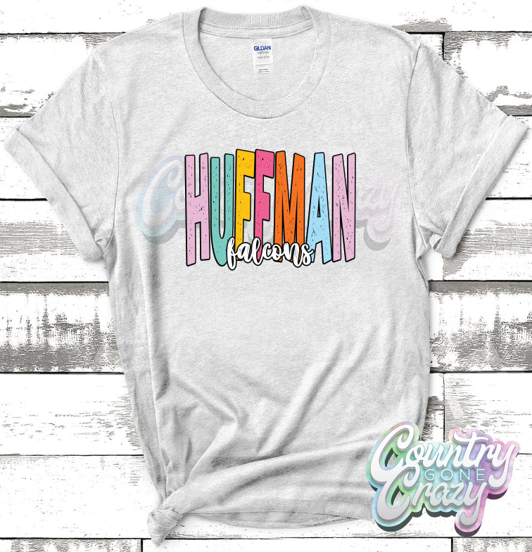 Huffman Falcons Playful T-Shirt-Country Gone Crazy-Country Gone Crazy