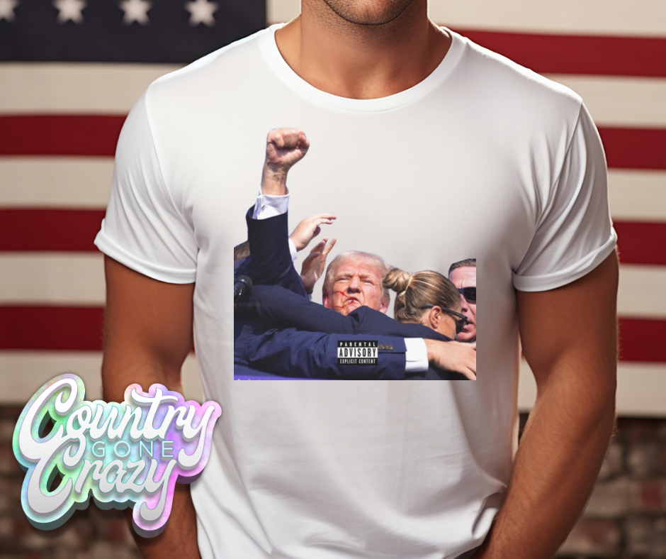 GOD BLESS TRUMP - T-Shirt-Country Gone Crazy-Country Gone Crazy