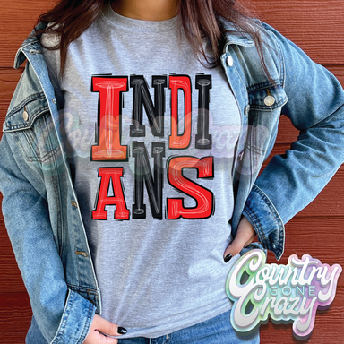Indians - Tango T-Shirt-Country Gone Crazy-Country Gone Crazy