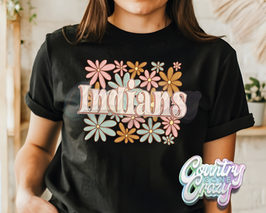 Indians • Blooming Boho • T-Shirt-Country Gone Crazy-Country Gone Crazy