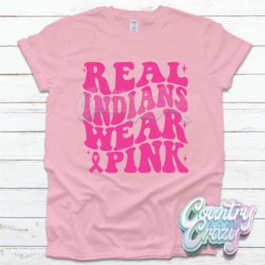 Indians Breast Cancer T-Shirt-Country Gone Crazy-Country Gone Crazy