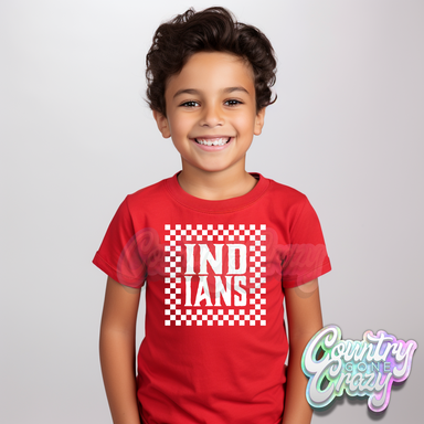 Indians - Check N Roll - T-Shirt-Country Gone Crazy-Country Gone Crazy