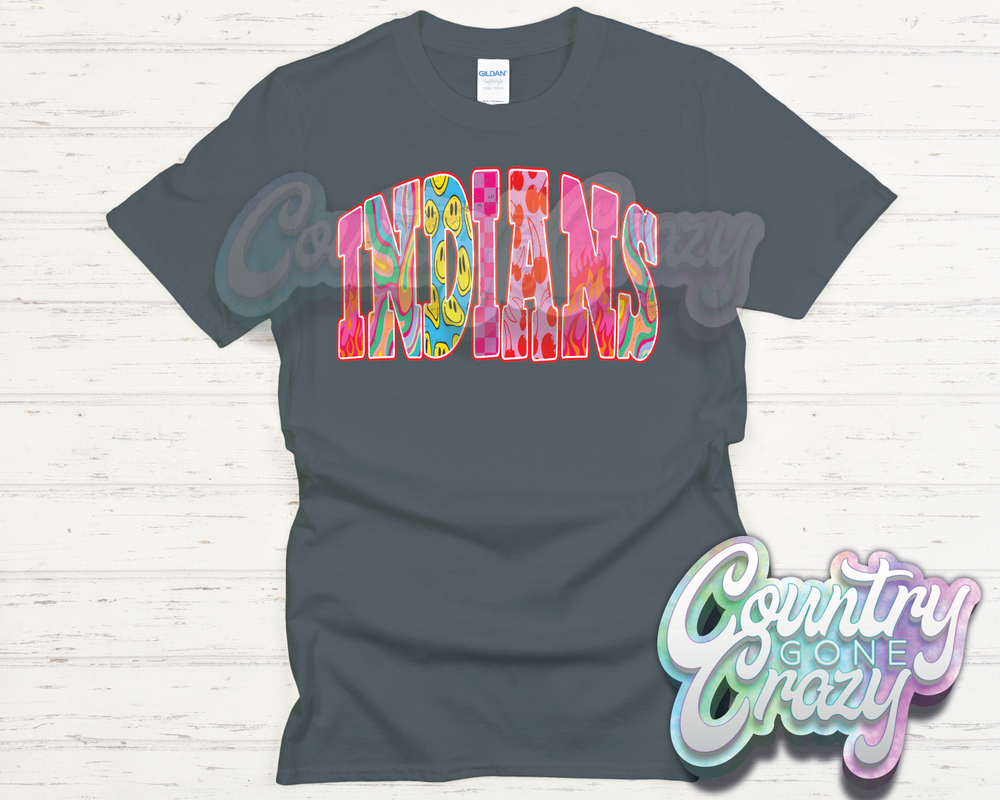 INDIANS // GOOD VIBES // T-Shirt-Country Gone Crazy-Country Gone Crazy