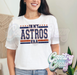 IN MY ASTROS ERA - WHITE T-Shirt-Country Gone Crazy-Country Gone Crazy