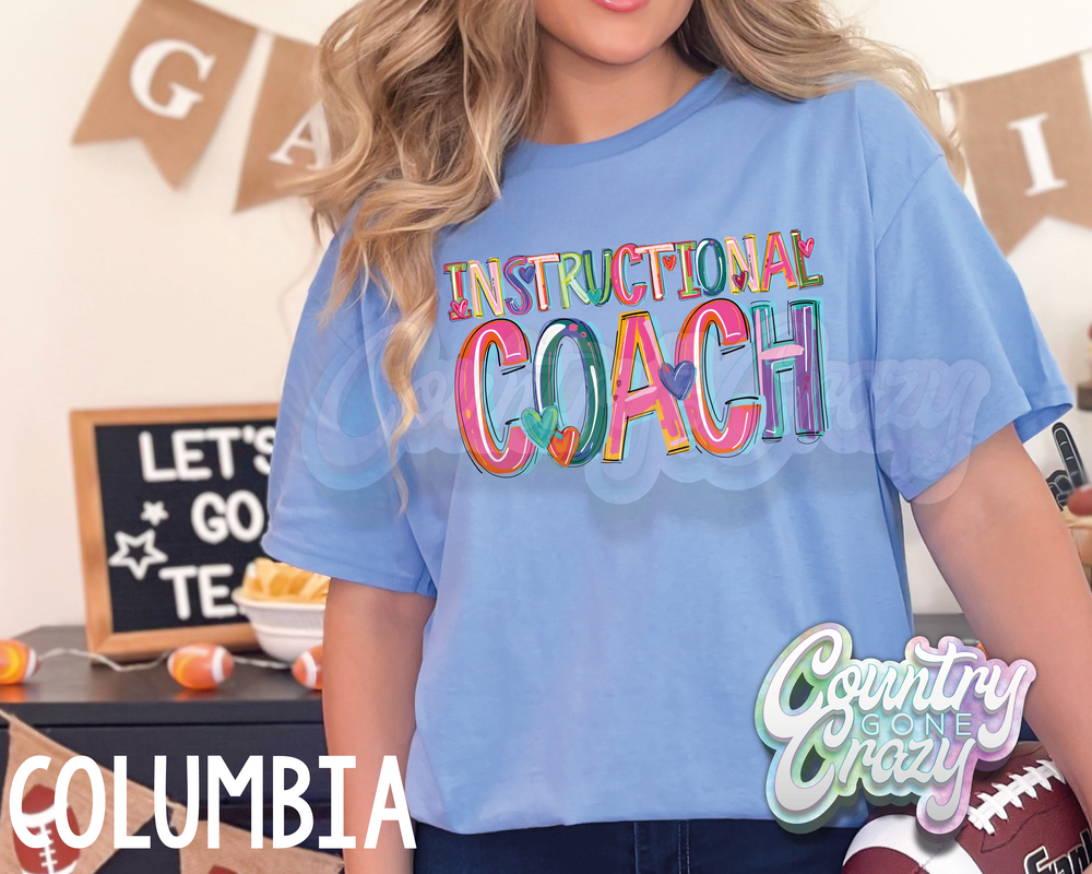 Instructional Coach • Splash • T-Shirt-Country Gone Crazy-Country Gone Crazy