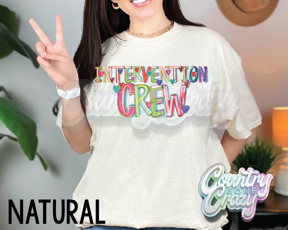 Intervention Crew • Splash • T-Shirt-Country Gone Crazy-Country Gone Crazy