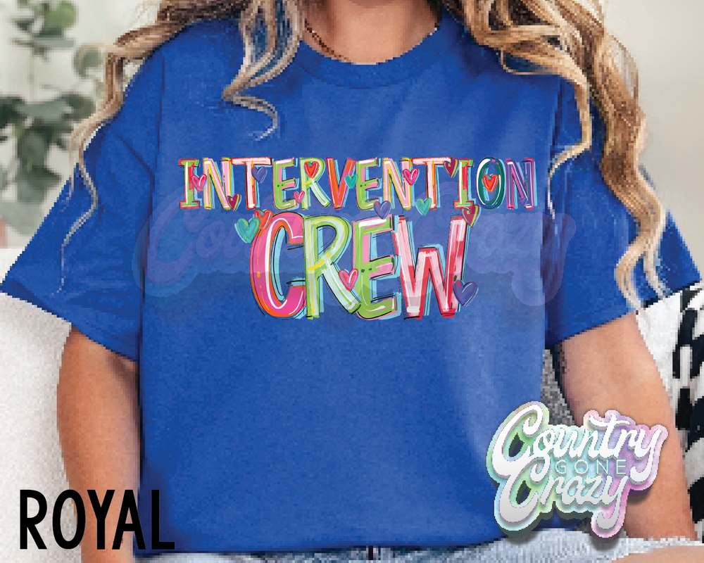 Intervention Crew • Splash • T-Shirt-Country Gone Crazy-Country Gone Crazy