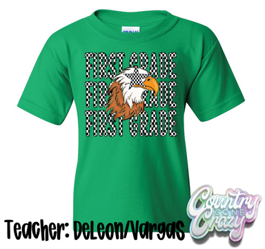 TEACHER: DELEON/VARGAS // ESS FIRST GRADE CLASS SHIRT-Gildan-Country Gone Crazy