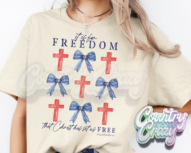 IT IS FOR FREEDOM T-SHIRT-Country Gone Crazy-Country Gone Crazy