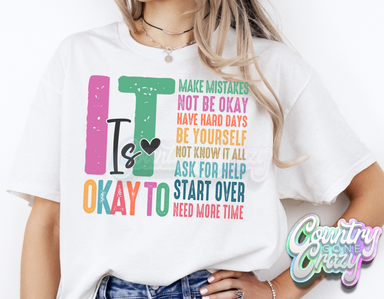 IT IS OKAY TO // T-SHIRT-Country Gone Crazy-Country Gone Crazy