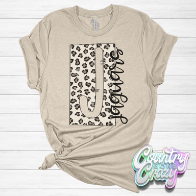 Jaguars - Boxed Leopard Bella Canvas T-Shirt-Country Gone Crazy-Country Gone Crazy