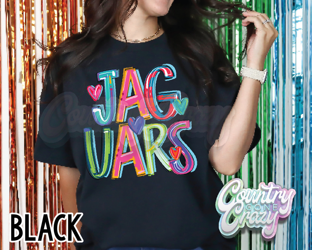 Jaguars • Splash • T-Shirt-Country Gone Crazy-Country Gone Crazy