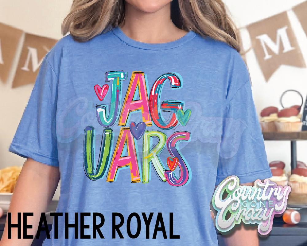 Jaguars • Splash • T-Shirt-Country Gone Crazy-Country Gone Crazy