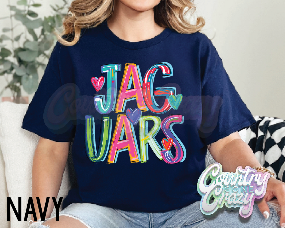 Jaguars • Splash • T-Shirt-Country Gone Crazy-Country Gone Crazy