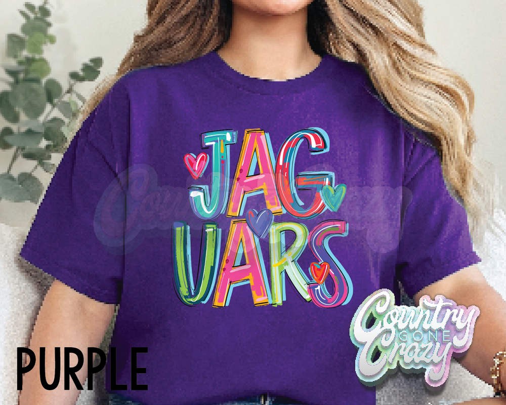 Jaguars • Splash • T-Shirt-Country Gone Crazy-Country Gone Crazy