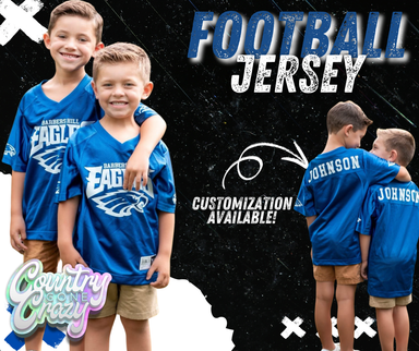 Barbers Hill Football Jersey-Country Gone Crazy-Country Gone Crazy