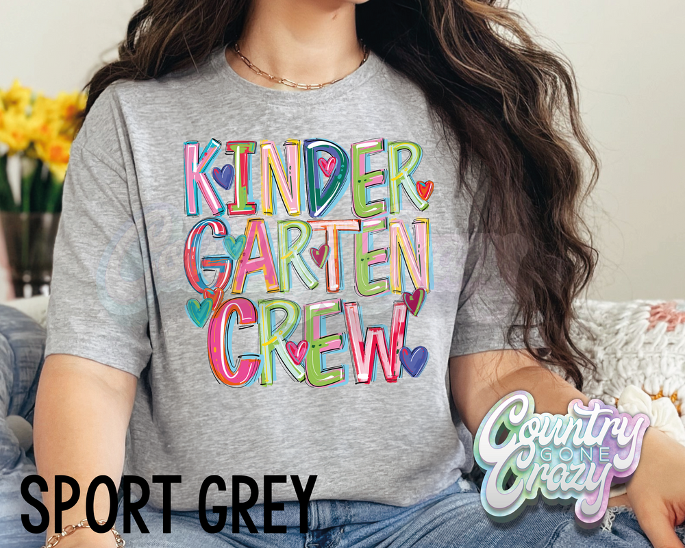 Kindergarten Crew • Splash • T-Shirt-Country Gone Crazy-Country Gone Crazy