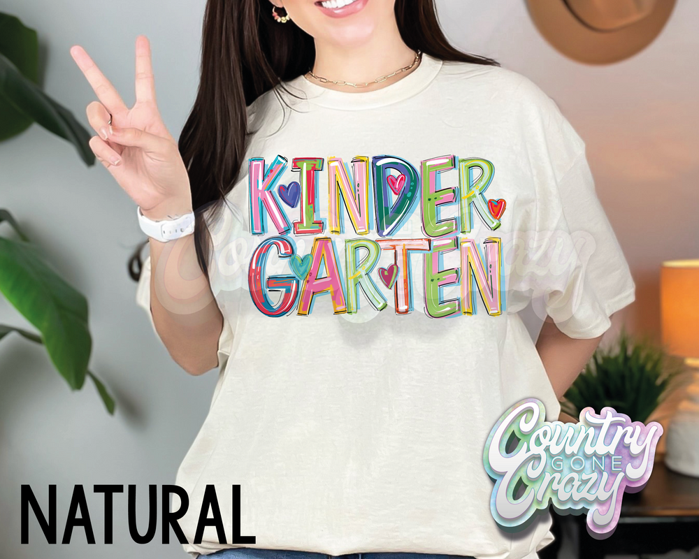 Kindergarten • Splash • T-Shirt-Country Gone Crazy-Country Gone Crazy