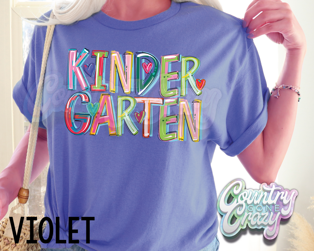 Kindergarten • Splash • T-Shirt-Country Gone Crazy-Country Gone Crazy