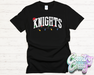 KNIGHTS - CHRISTMAS LIGHTS - T-SHIRT-Country Gone Crazy-Country Gone Crazy