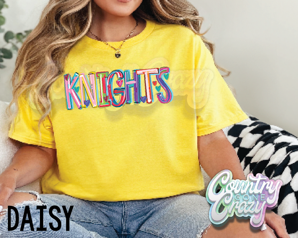 Knights • Splash • T-Shirt-Country Gone Crazy-Country Gone Crazy