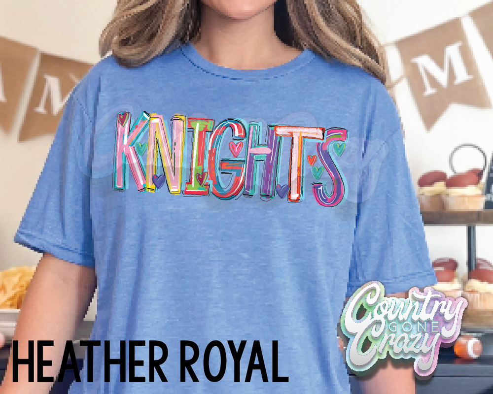 Knights • Splash • T-Shirt-Country Gone Crazy-Country Gone Crazy