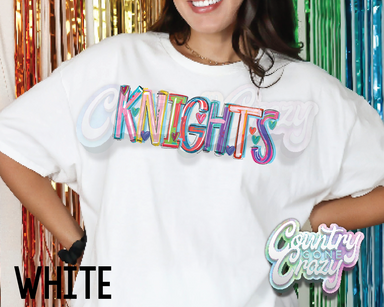 Knights • Splash • T-Shirt-Country Gone Crazy-Country Gone Crazy