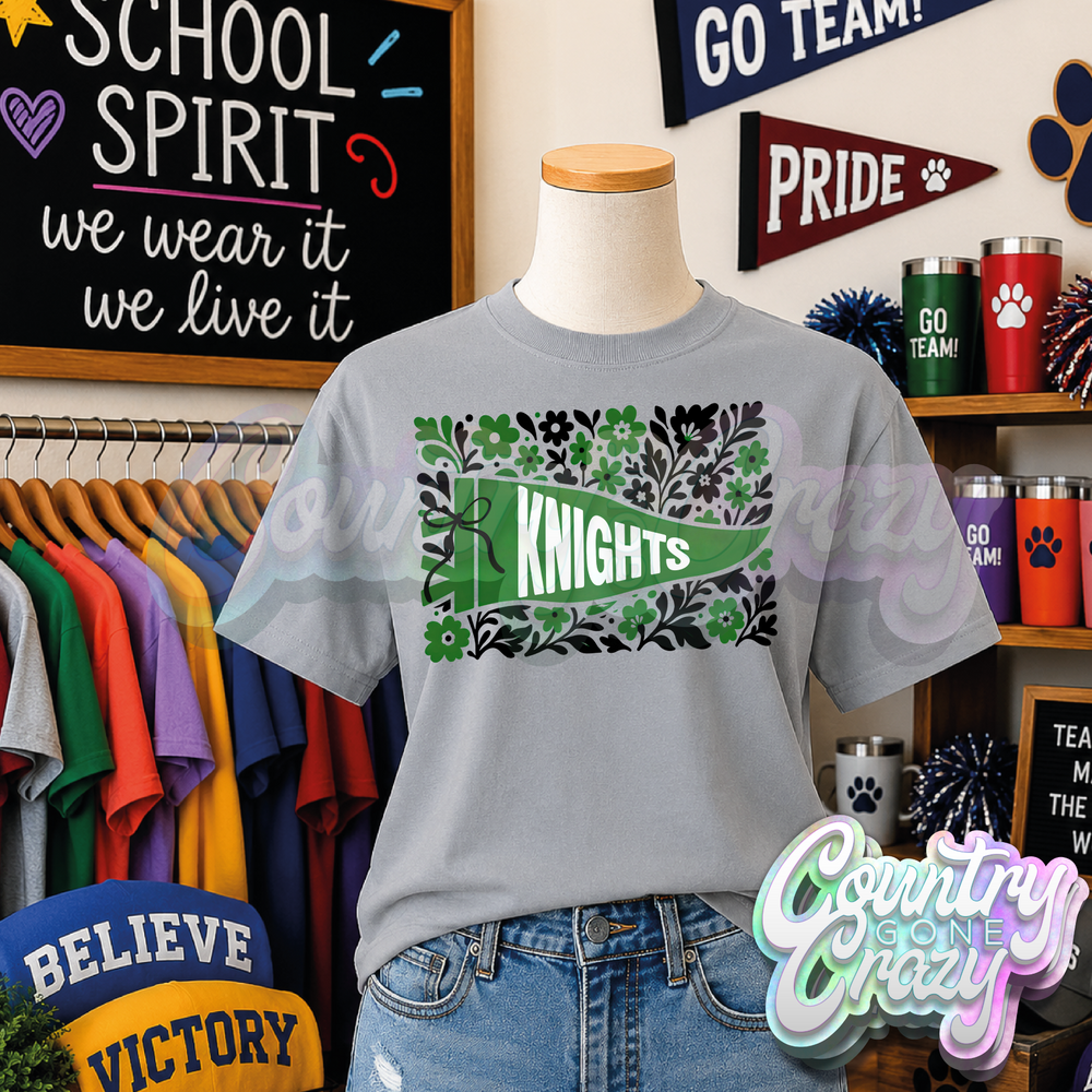 KNIGHTS - FLORAL PENNANT
