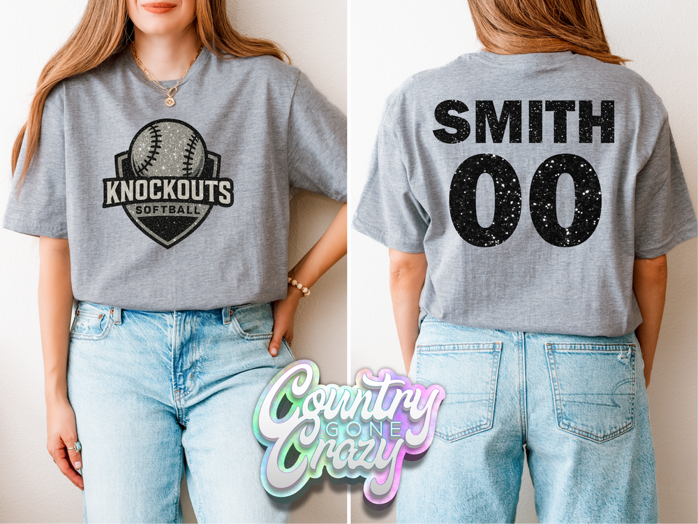 KNOCKOUTS // T-SHIRT//-Country Gone Crazy-Country Gone Crazy