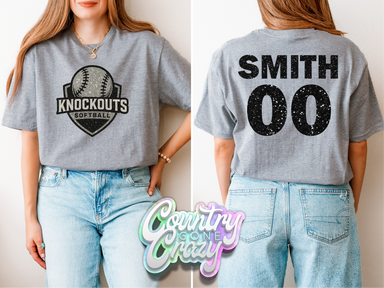 KNOCKOUTS // T-SHIRT//-Country Gone Crazy-Country Gone Crazy