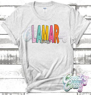 Lamar Lions Playful T-Shirt-Country Gone Crazy-Country Gone Crazy