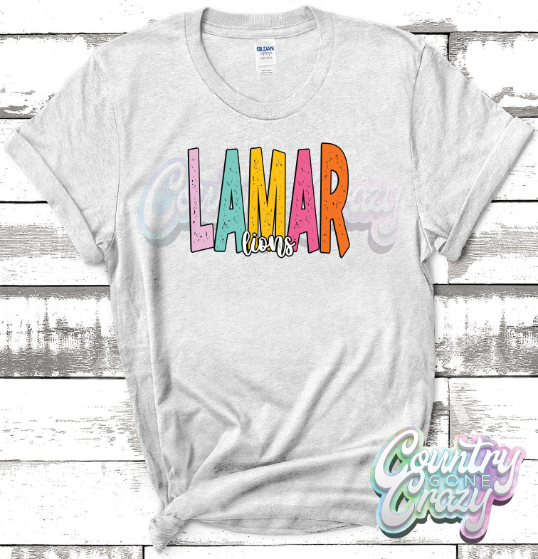 Lamar Lions Playful T-Shirt-Country Gone Crazy-Country Gone Crazy