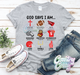 God Says I Am - Lamar Lions - T-Shirt-Country Gone Crazy-Country Gone Crazy