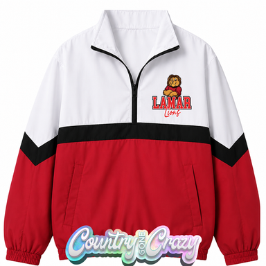 LAMAR LIONS WINDBREAKER // *PRE-ORDER**-Country Gone Crazy-Country Gone Crazy
