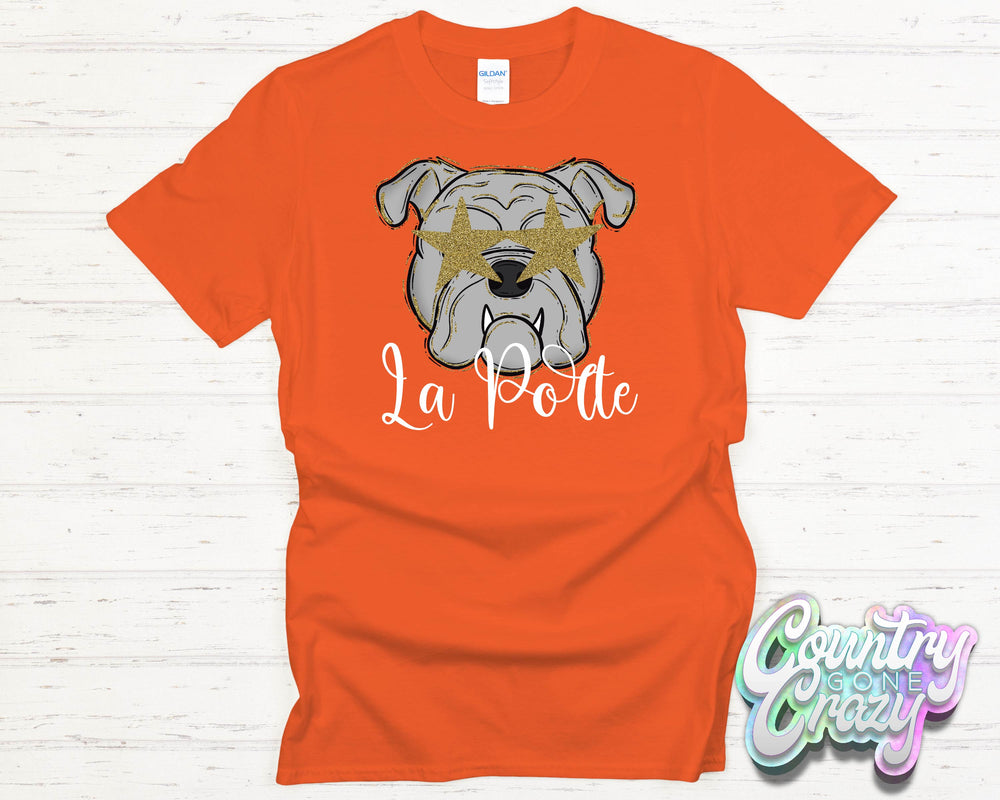 La Porte Bulldogs Starry Eyed T-Shirt-Country Gone Crazy-Country Gone Crazy