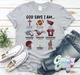 God Says I Am - Lee Ganders - T-Shirt-Country Gone Crazy-Country Gone Crazy