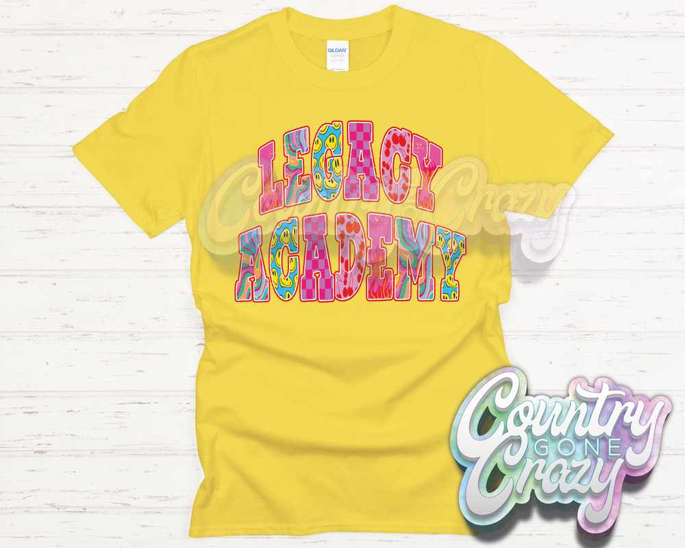 LEGACY ACADEMY // GOOD VIBES // T-Shirt-Country Gone Crazy-Country Gone Crazy